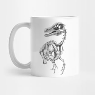 Raptor Skeleton Mug